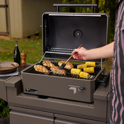 TYTUS Emberwood Charcoal Grill with Cart