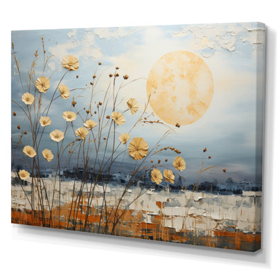 Nuage prairies collages - impression