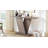 Mirod Console Table With Natural Wood Veneer, V - Base Design For Classic Versatility, Ideal For Displaying Favorite Items And Easy To Assemble-1015106964