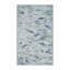 Tapis bleu soyeux et moelleux-100899115