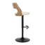 Tabouret de bar réglable Ciaran