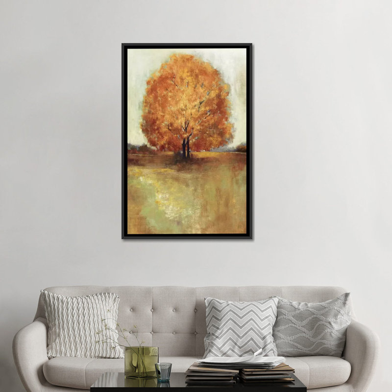 «Field of Dreams Panel», reproduction sur toile, H 18 po x l 12 po x P 1,5 po, Pas de tapis, Papier d'art encadré noir