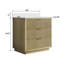 Meuble-lavabo en bois massif l 36 po x H 35 po avec comptoir en quartz blanc résistant aux taches et lavabo