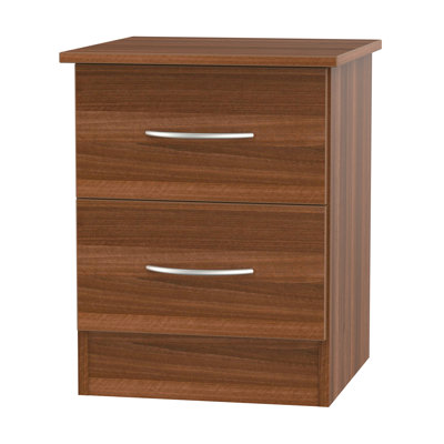 Crete 39.5cm W Manufactured Wood Bedside Table