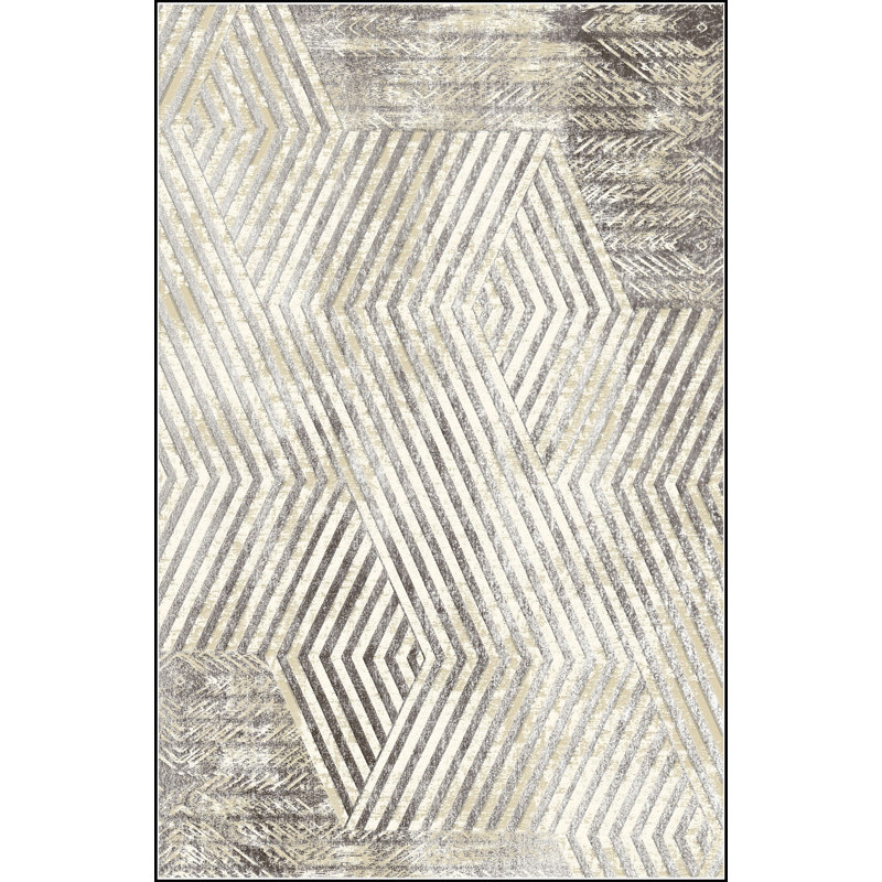 Adeeb Geometric Area Rug, Rectangle 160 x 230cm