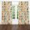 Semi Sheer Curtain Pair