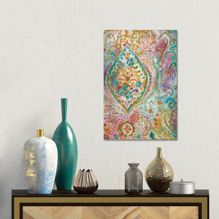 Boho Paisley - Painting on Canvas