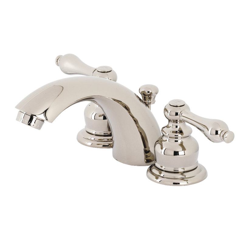 Robinet de salle de bain Kingston, Nickel poli