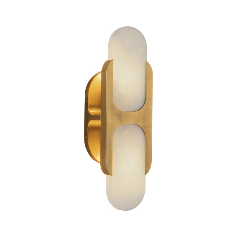 Odin 2 - Light Bath Sconce, Vintage Brass