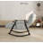 Casual Folding Rocking Chair Upholstered-1984914299