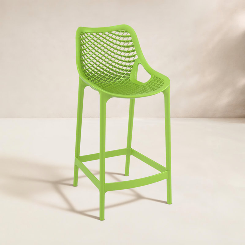 Tabouret de bar pour le patio Farrah, Vert tropical, 29.5"