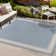 Cisse Classic Diamond Border Blue/Cream Indoor/Outdoor Rug