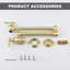 Robinet de cuisine mural escamotable avec robinet pivotant à double articulation escamotable-106803028