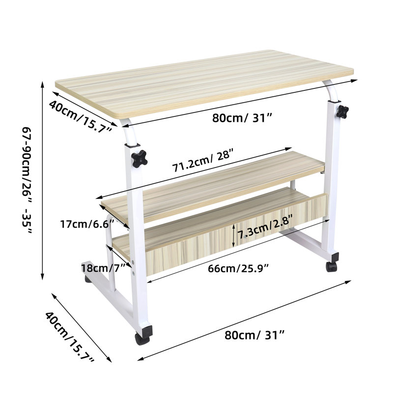 Jariel Adjustable Computer Table