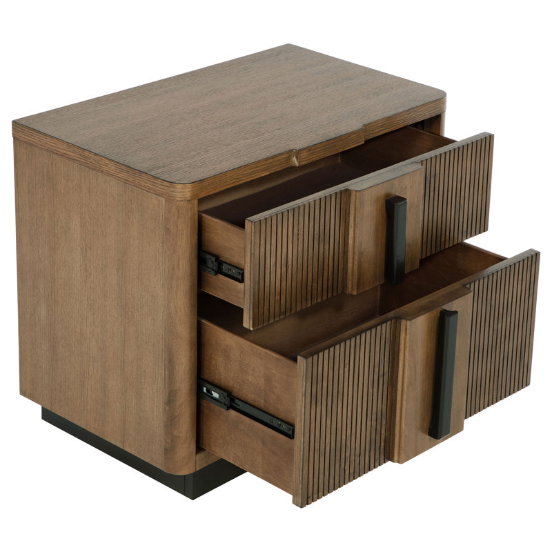 Moraga 2-drawer Nightstand Bedside Table