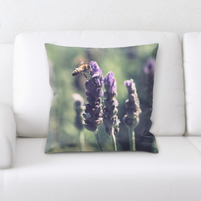 Microsuede Reversible Throw Pillow