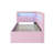 Upholstered  Platform Bed With USB Ports And LED Belt-626929889-626929891