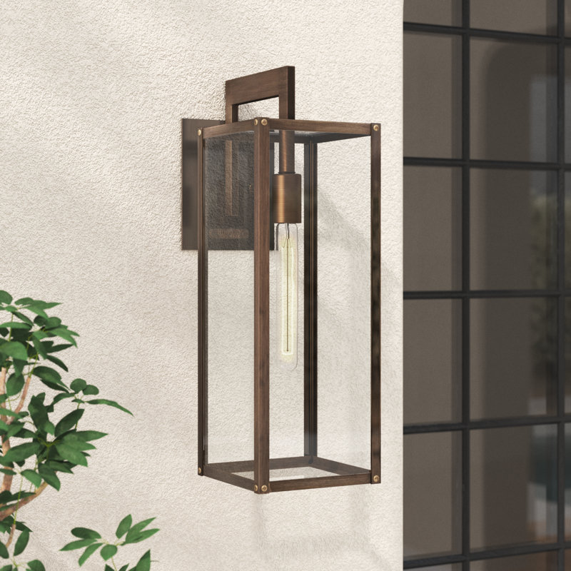 Caliana Aluminum Wall Light, 18.5" H x 6" W x 9" D