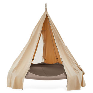 Classic TiiPii Bed Indoor/Outdoor Porch Swing with Outdoor Cover