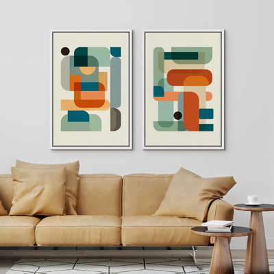 Mid Century Shape 2 - Pieces