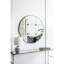 Miroir mural 36 po en verre antique rustique