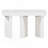 Entryway Table with 2 Curved Drawers,Space-Saving Hallway Table with Geometric Legs-48564925
