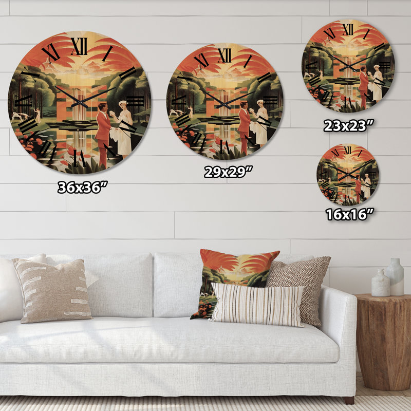 Horloge murale Nolana, Grand