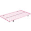 Lit superposé en métal avec lit gigogne rose - option de chambre à coucher moderne, économie d'espace efficace, structure en acier pour la durabilité, performance silencieuse et stable, grande capacité de charge, sécurité des escaliers sécuritaires, lit simple