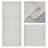 6-Panel Single Rail Panel Track Extendable 48"-84" W x 91.4" H, Panel Width 15.75"-683024383
