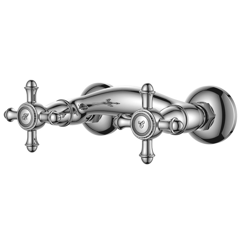 Mackennal Double Exposed Shower Valve, Chrome