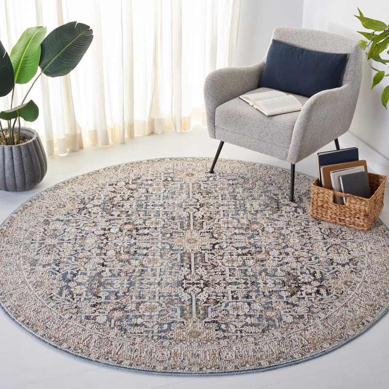Vivaldi Performance Oriental Rug, Round 6'7"