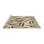 Tapis 100% à motifs lavables à la machine 2989 WSH-PAT974-BRN-1267379545