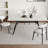 French vintage rectangular dining table set-102552150
