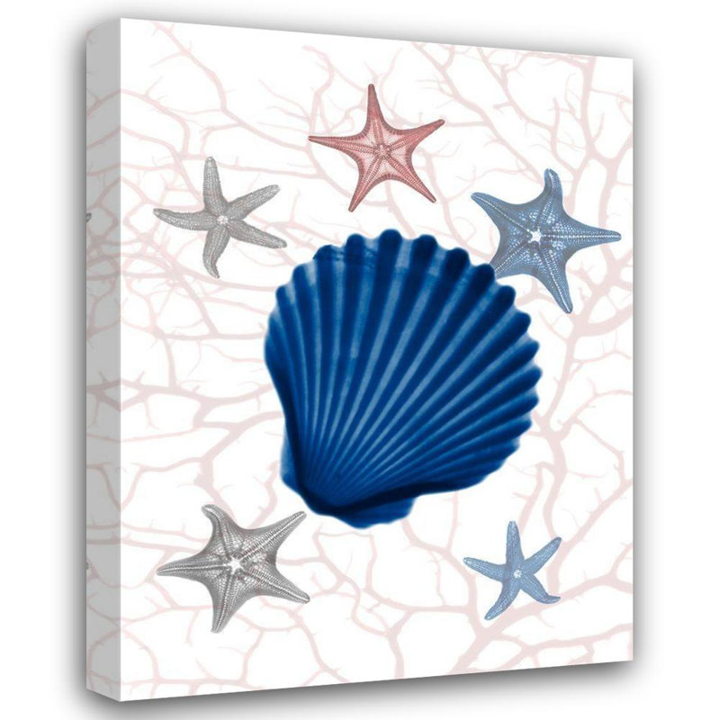 Beachcrest Home ™, Koetsier, Albert, art sur toile tendue sous le titre: Nautical Splendor 2, H 18 po x l 15 po