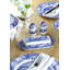 Classic Blue Italian Pasta Bowl