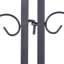 Aatikah 47 cm H x 56.5 cm W Fence Panels Fencing