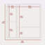 Pharmacie, quatre tablettes internes, porte double-1717053015