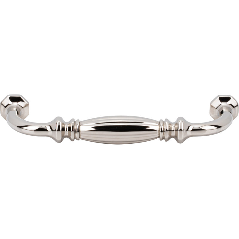 Roscato Pull, Unlacquered Brass, 3 3/4"