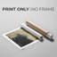 Baked Paintstrokes III - Impression sur toile seulement - NON-CADRE-823720896