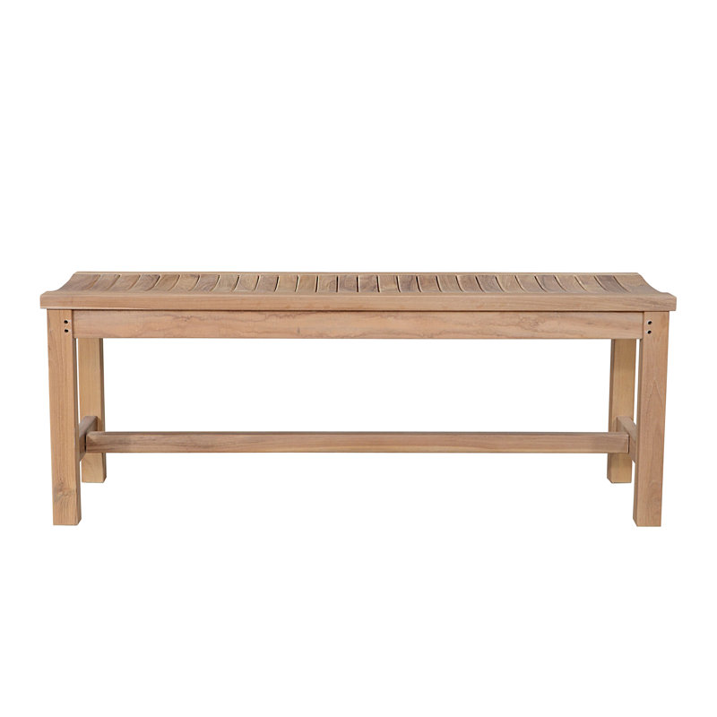 Madison 48" Premium Teak Weather-Resistant Outdoor Bench