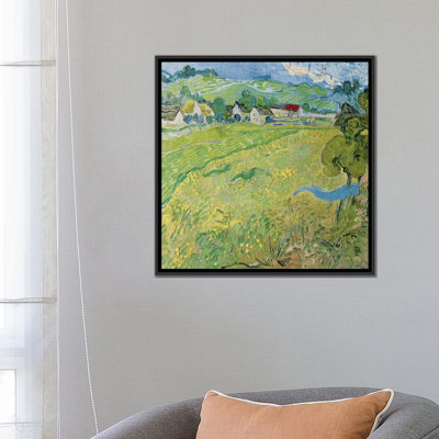 "Le Vesseots a Auvers" par Vincent Van Gogh, reproduction d'art sur toile