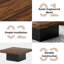 Table basse 35,4 po Rustic Farmhouse