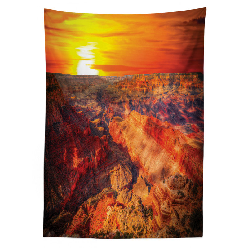 Decorative Tablecloth, 70'' D X 52'' L
