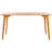 Jesiel Solid Wood Base Dining Table