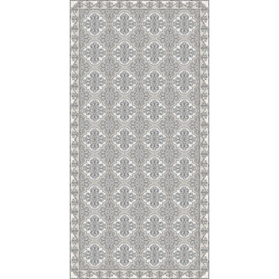 Drawit Gray Easy to Clean Kitchen Mat