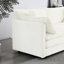 Canapé modulaire flexible en chenille avec rembourrage en éponge polyvalent et relaxant-1156598197