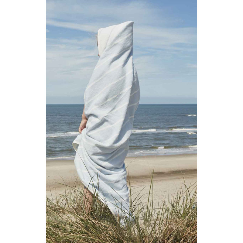 Raita Bath Towel, Ice Blue