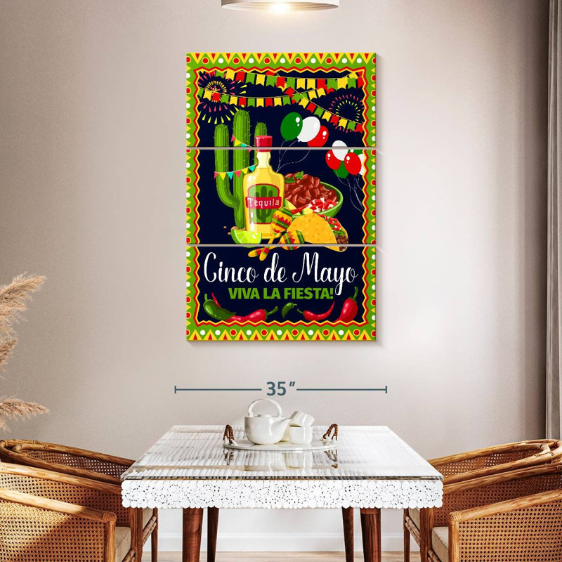 Lelend Cinco De Mayo Holiday, H 50 po x l 32 po