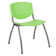 Memphis 880 lb. Capacity Plastic Stack Chair with Powder Coated Frame