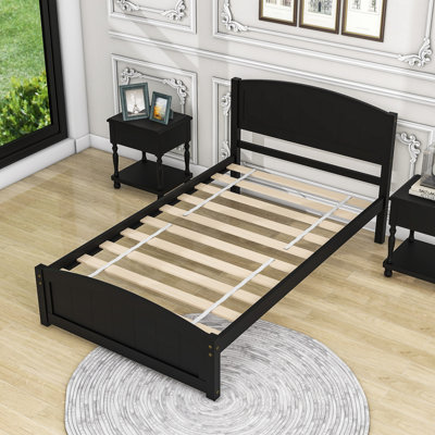 Masonlee Twin Platform Bed with Headboard and Slats